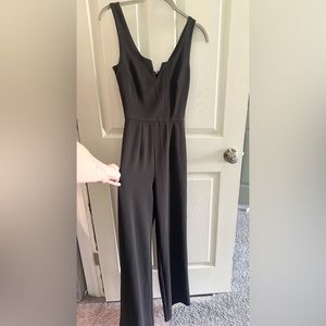 Black Francesca’s Jumpsuit sz XS